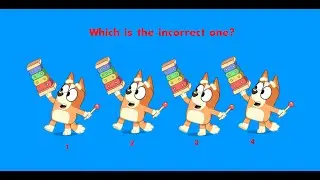 Can You Spot the Incorrect One? | The Incorrect One Game Try to Win @EasyLittleDrawings