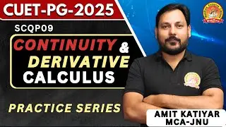 Crack CUET-PG like a PRO | Continuity &  Diffentiability PYQ's | Practice Mantra | SCQP-09 !!😎💪🏻💥