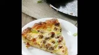Keto Fathead Breakfast Pizza