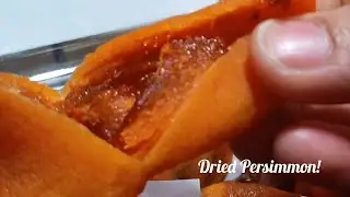 semi-dried persimmon season time!