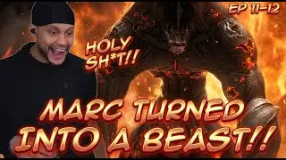 MARC TURNS INTO A BEAST MONSTER THING! WTF! Ling Cage | (灵笼)|  Ep 11-12 Reaction