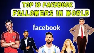 Top 10 Most Followed Facebook Pages Worldwide | Facebook Celebrities | #celebrities #mr10