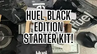 HUEL BLACK EDITION STARTER KIT UNBOXING! - HUEL BESTSELLER BUNDLE - HUEL BLACK EDITION REVIEW