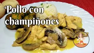 🍄🐔AS&Iacute; SE PREPARA EL MEJOR POLLO CON CHAMPI&Ntilde;ONES😘👌 #pollo #polloconchampi&ntilde;ones #champi&ntilde;ones 