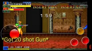 Cadillics and Dinosaurs 20 Gun  for  mobile || MOSTAFA  game with unlimited ammo/gun ||  stage - 01
