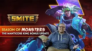 SMITE - The Manticore King Bonus Update in 60 Seconds!