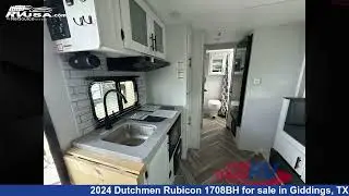 Remarkable 2024 Dutchmen Rubicon Travel Trailer RV For Sale in Giddings, TX | RVUSA.com