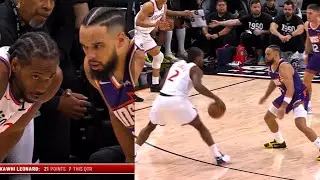 Kawhi Leonard Did NOT Care About Dillon Brooks & Cooked Him 😭