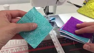 Cheeky Churn Dash QAL with Beth Helfter's Accordion Sewn HST Method