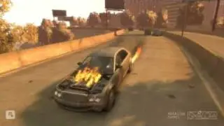 GTA IV Car Explosion