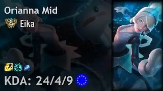 Orianna Mid vs Anivia - Eika - EUW Challenger Patch 7.7