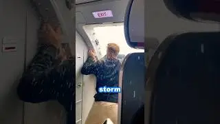 Plane Door Not Closing In Storm! 😳