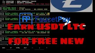 Earn BTC LTC USDT for FREE |using termux new script 2023 100% working