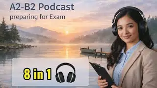 A2-B2 level Podcast audio with NCL-exam 