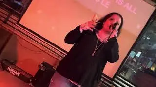 Mom/Michelle singing Exit Wound by Human Waste Project