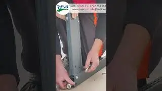 Montaj picior de raft metalic | TOPK | Rafturimetaliceaz.ro