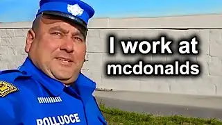 When Fake Cops Realize They've Been Arrested
