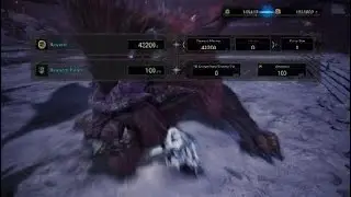 Monster Hunter World: Iceborne-Tempered Teostra vs Frostcraft ice GS Build