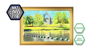 Art Demo - Green Landscape