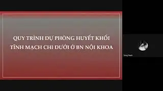Prevention of lower extremity venous thrombosis (DVT) - Dr. Trang