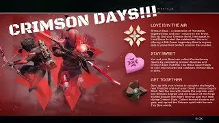 Destiny 2: Crimson Days and Secret Triumphs