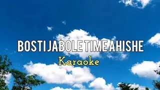 Bosti jabole time ahishe || karaoke || Nagaland 