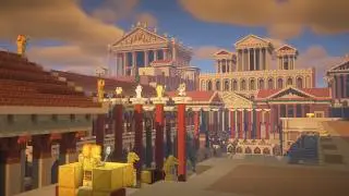 ANCIENT ROME IN MINECRAFT reconstruction