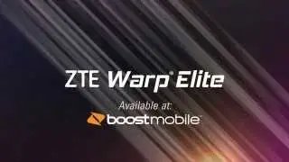 Meet the latest addition to the Warp family, the Warp Elite  by ZTE