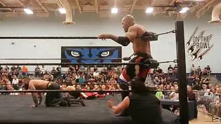 Super Crazy, CCW Champ Santos, Mechawolf 450, Stryker at CCW Feb. 2018