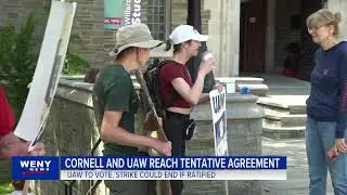 Strikes continue as Cornell and UAW reach tentative agreement