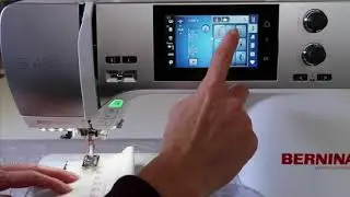 Bernina 480 19 Start Stop Button & Speed Control