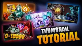 How I make Destiny Thumbnails