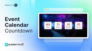 How to Use Countdown as The Event Calendar Event