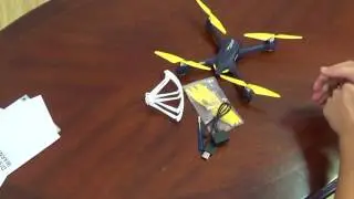 Распаковка И Первый Полёт на Квадрокоптере Hubsan h507A