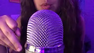 ASMR MIC LICKING!!
