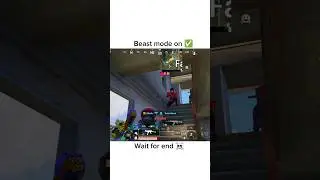 Beast mode on ✅️ #bgmi #bgmi1vs4 #pubgmobile #intense #1vs4 #shorts