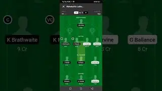 zim vs wi dream 11 prediction || Zimbabwe vs west indies dream team #shorts #short #viralshorts