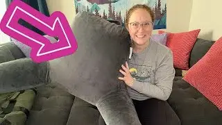 Review of Clara Clark Reading Pillow with Shredded Memory Foam