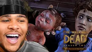 THE BABY IS HERE!!|Fanum Plays The Walking Dead Season 2 Episode 4