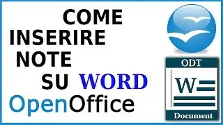 come inserire note su word openoffice writer come mettere note a pie di pagine su word