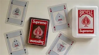 Supreme Bicycle Playing Cards