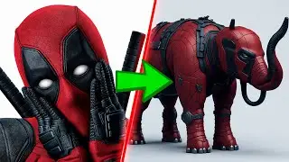 ☄️AVENGERS but ELEPHANT -VENGERS☄️ all characters