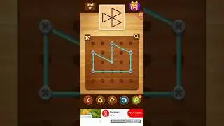 Line Puzzle:String Art. Spruce Level 17. Walkthrough