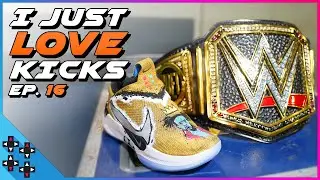 KOFI shows off his custom WRESTLEMANIA 35 IN-RING KICKS! - I Just Love Kicks #16