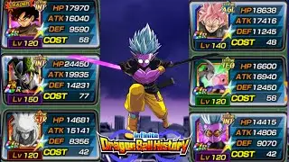 EXTREME TIME TRAVELERS TEAM VS FUTURE SAGA INFINITE DRAGON BALL HISTORY!!! - DBZ Dokkan Battle