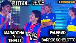 El día que Maradona se unió a Tinelli para enfrentar a Boca de la mano de Palermo y Barros Schelotto