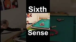 The Sixth Sense Trickshot #billiards #trickshots #shorts