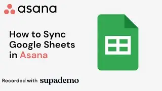 How to Sync Google Sheets in Asana