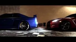 R35 And R34 Skyline GTR -NFS Short Film