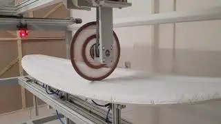 cnc shaping machine surfboard